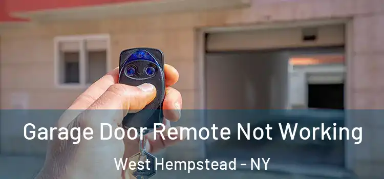  Garage Door Remote Not Working West Hempstead - NY