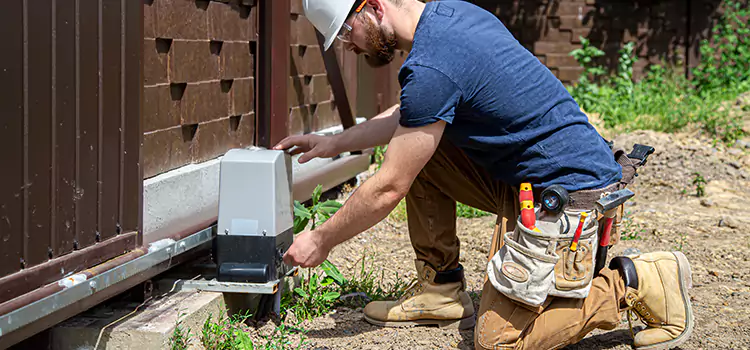 Electric Driveway Gate Installation West Hempstead